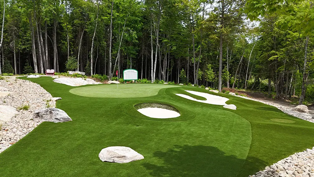 Signature Putting Greens & Golf Complexes in Haliburton, Ontario